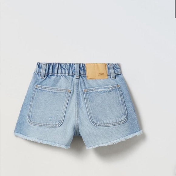 Zara Girls Distressed Shorts 6 - Picture 9 of 9